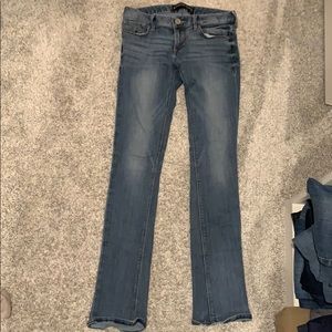 Express Low Rise Light Jeans
